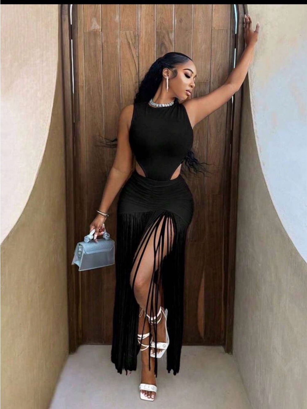 Bodysuit and skirt set